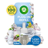 Air Wick air freshener refill Linen and White Orchid - British product