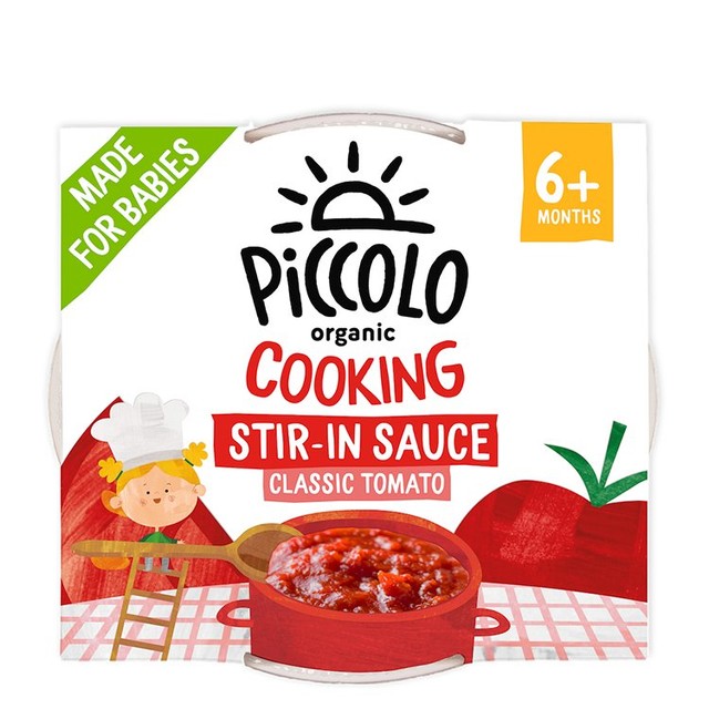 Piccolo Organic Classic Tomato Sauce 120g, imported from the UK