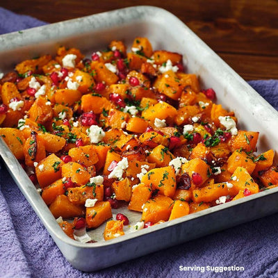 M&S Ocado Frozen Diced Butternut Squash Vegetable Side 500g- Buy online at McGrocer