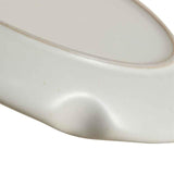 M&S scallop side plate cream stoneware (British brand)
