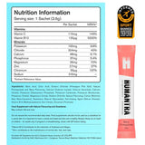 Humantra berry pomegranate electrolyte powder (British brand)