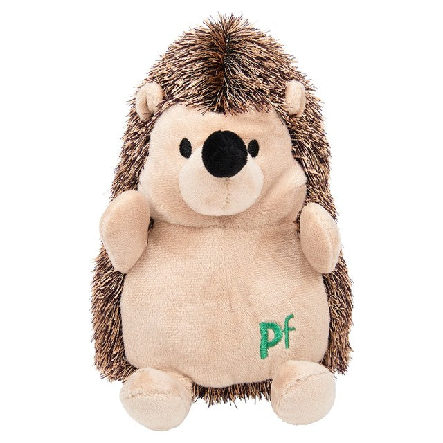 Petface Heston Hedgehog plush dog toy, imported from the UK