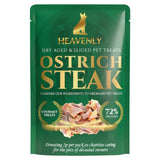 Heavenly Dog Ostrich Steak Treats 25g, UK version