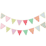 Hootyballoo Bright Banquet card bunting 4m, imported from the UK