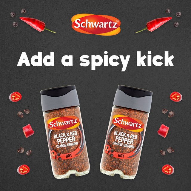 Schwartz Black & Red Pepper Spice Blend 45g (British brand)