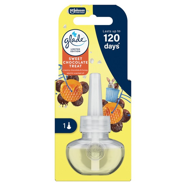 Glade plug in refill Sweet Chocolate Treat 20ml, UK version