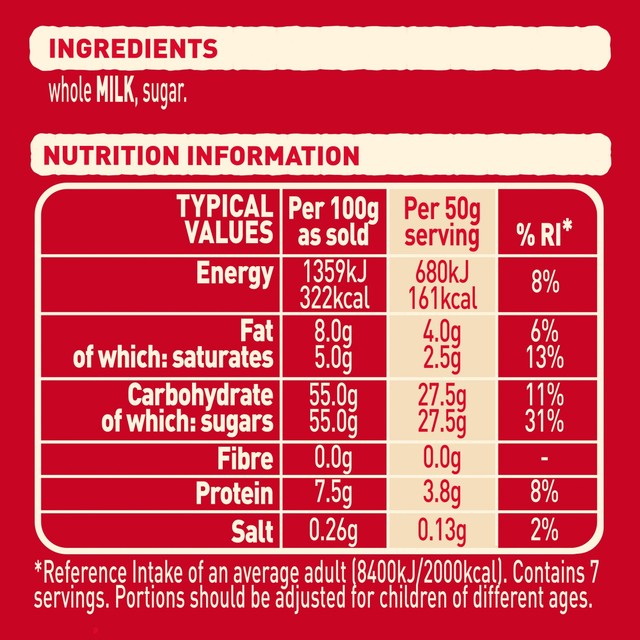 Carnation Sweetened Condensed Milk 397g - British product