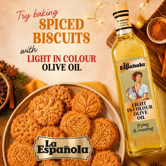 La Espanola light in colour olive oil 750ml, UK version