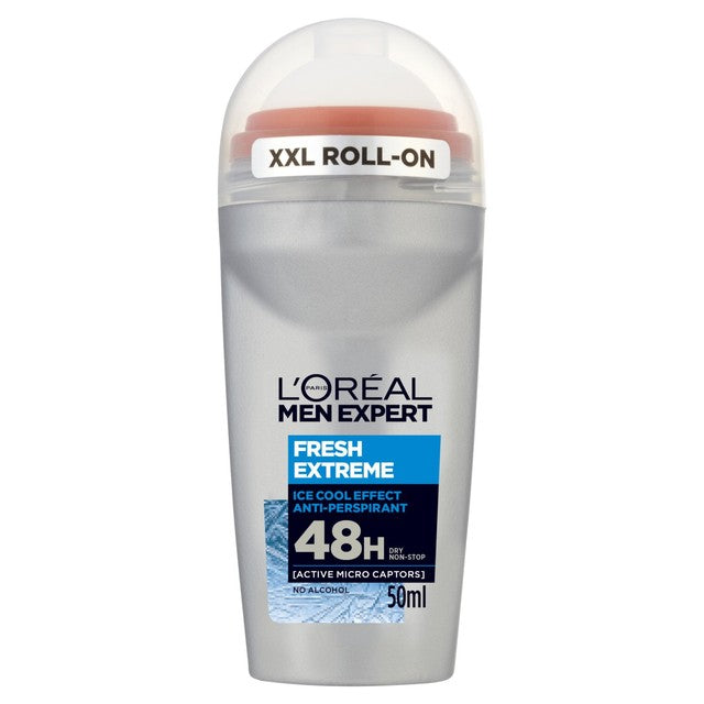 L'Oreal Men Expert Fresh Extreme roll-on deodorant 50ml, UK version