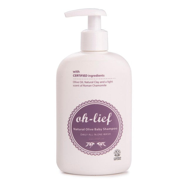 Oh Lief Natural Shampoo & Baby Wash 200ml, imported from the UK