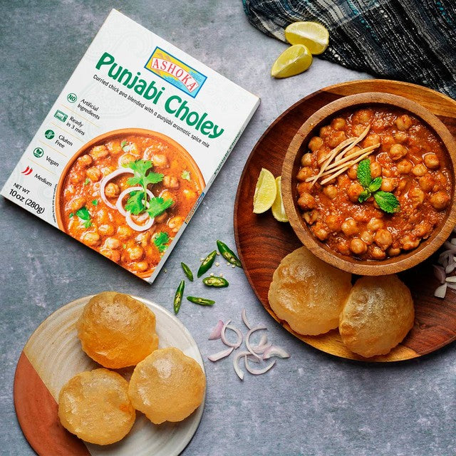 Ashoka Punjabi Choley Heat to Eat 280g - British product