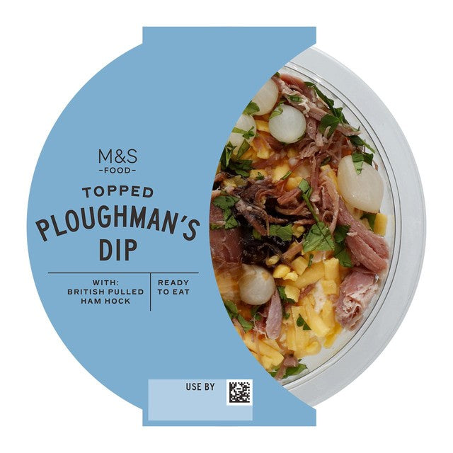 M&S Topped Ploughman's Dip 170g, imported from the UK