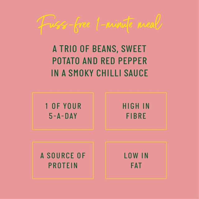 Jamie Oliver Smoky Chipotle Chilli vegan meal pouch (British brand)