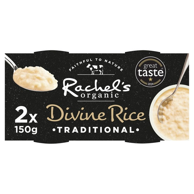 Rachel's Organic Rice Pudding 300g, imported from the UK