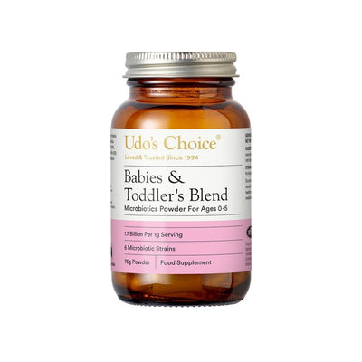 M&S Udo's Choice Babies & Toddler's Blend Probiotic Supplement Powder 75g - اشترِ عبر الإنترنت من McGrocer
