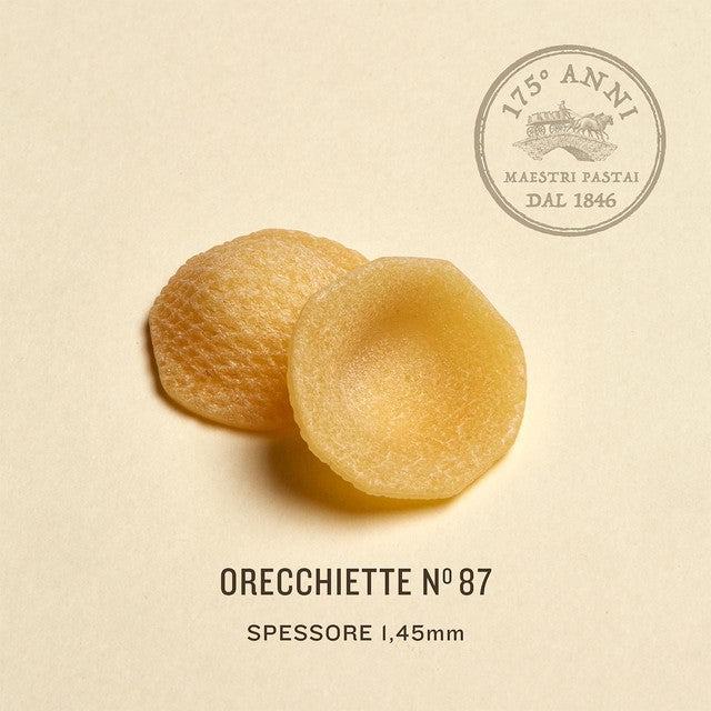 RUMMO Orecchiette Pasta No.87 500g, imported from the UK