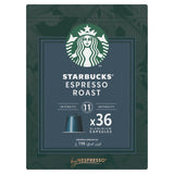 Starbucks Dark Espresso Roast Coffee Capsules 36 (British brand)