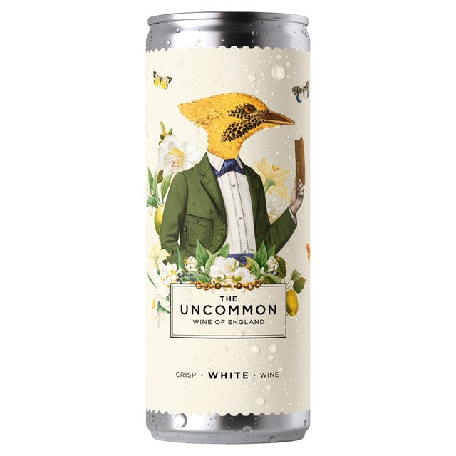 The Uncommon English White Wine Can 250ml (British brand)