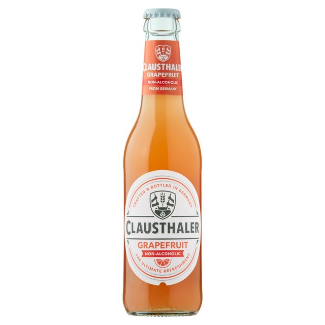 Clausthaler grapefruit radler alcohol-free beer 330ml - British product