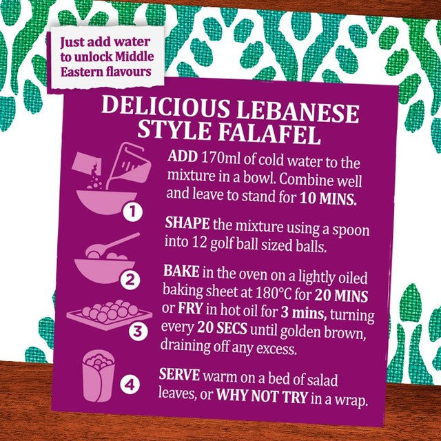 Al'Fez Lebanese style falafel mix 150g - British product