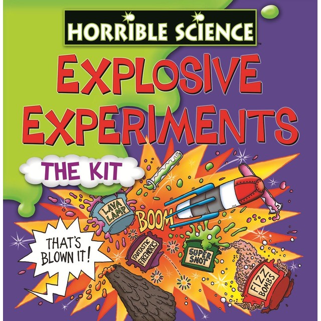 Galt Horrible Science Explosive Experiments science kit, UK version