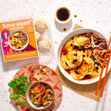 Love Sum chicken and kimchi mandu dumplings 240g, UK version