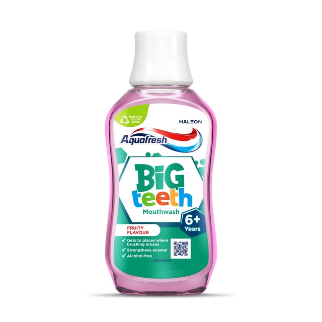 Aquafresh kids mouthwash fruit flavour 300ml - British product