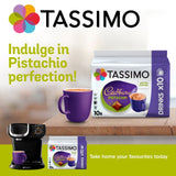 Tassimo Cadbury pistachio hot chocolate pods 10s, imported from the UK