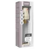 BIBS glass baby bottle medium flow 240ml - British product