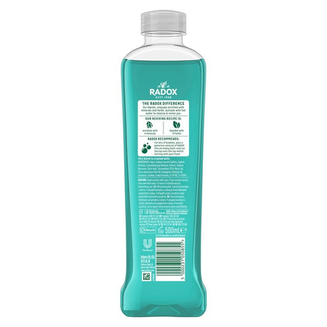 Radox Stress Relief Bath Soak 500ml, imported from the UK