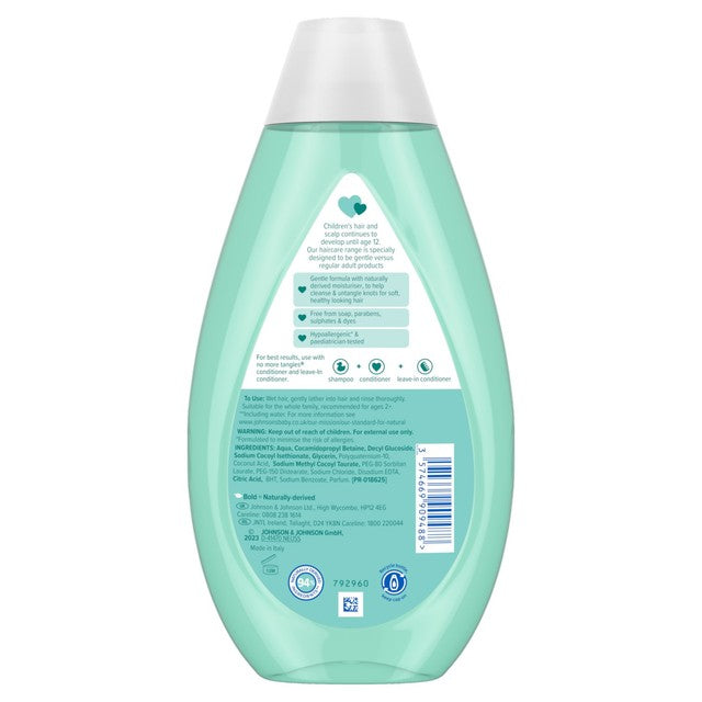 Johnson's Kids No More Tangles Shampoo UK version