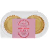 M&S all butter sweet pastry tartlets 144g, imported from the UK