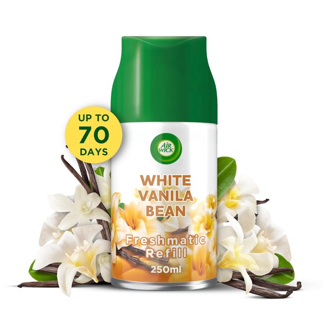 Airwick white vanilla bean Freshmatic refill 250ml - British product