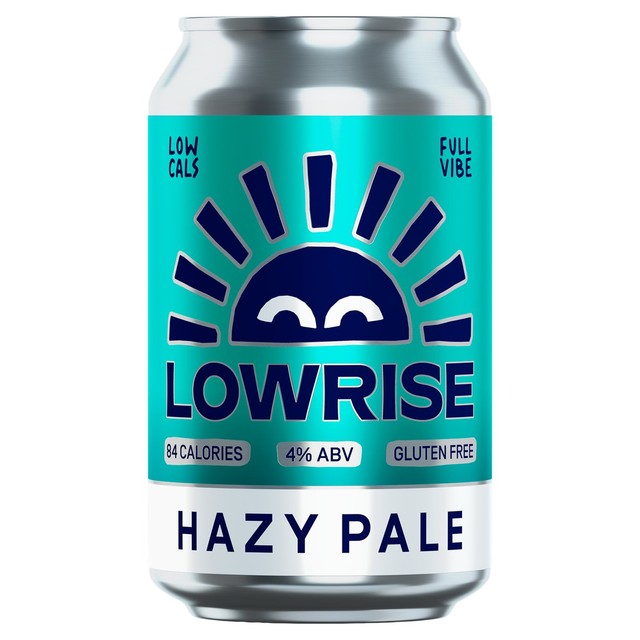 Lowrise Hazy Pale Ale 330ml, UK version