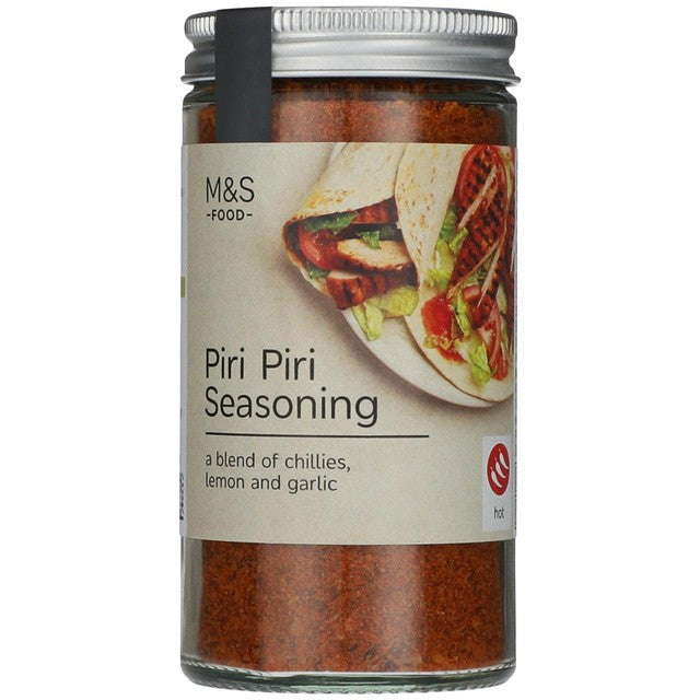 M&S Piri Piri Seasoning 95g, imported from the UK