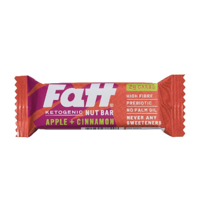 Fatt apple cinnamon nut bar 30g - British product