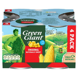 Green Giant original sweetcorn canned, imported from the UK