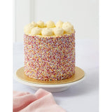 M&S Rainbow Sponge Layer Cake 1.3kg, imported from the UK