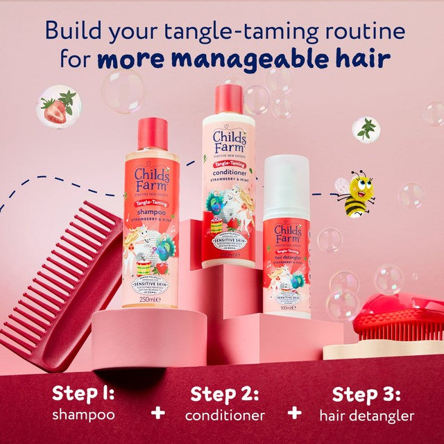 Childs Farm Tangle Taming Conditioner Strawberry & Mint 250ml - British product