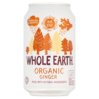 Whole Earth Bio-Sprudelgetränk mit Ingwer 330ml