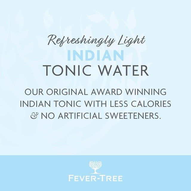 Fever-Tree Light Indian Tonic Water 15 x 150ml cans - British product