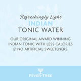 Fever-Tree Light Indian Tonic Water 15 x 150ml cans - British product