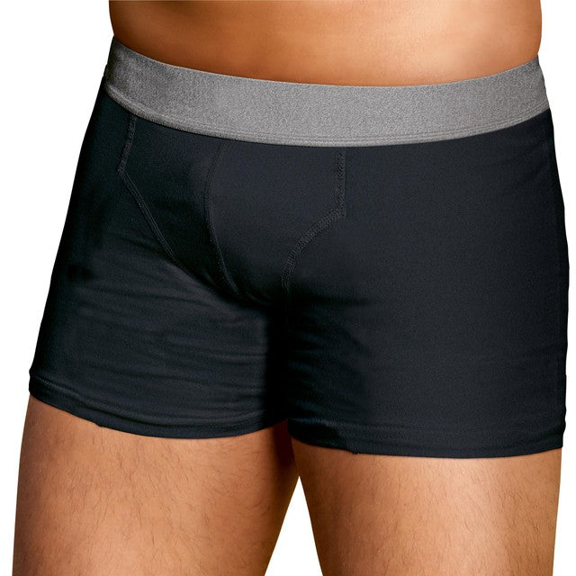 TENA Men Washable Incontinence Boxer Black Size Large (British brand)