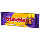 Cadbury Crunchie chocolate bar multipack 7x26.1g (British brand)