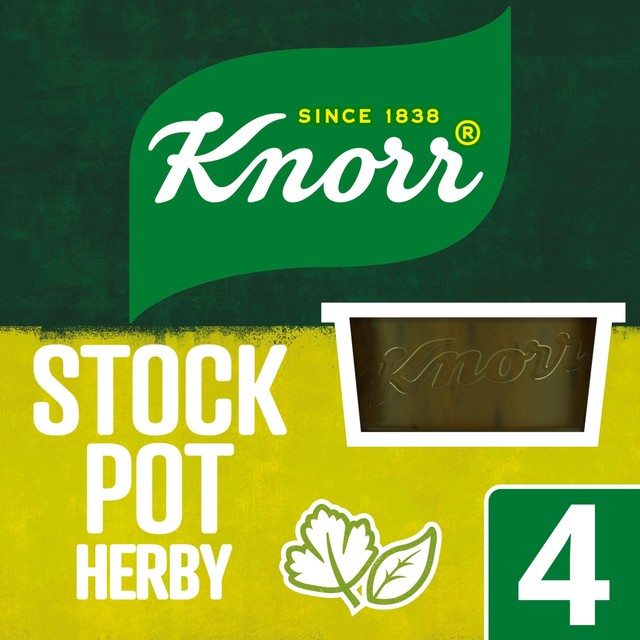Knorr herby stock pot pack of 4 (British brand)