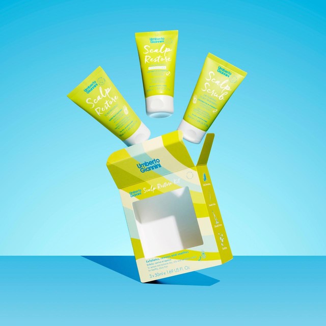 Umberto Giannini Scalp Restore Kit 3 x 50ml (British brand)