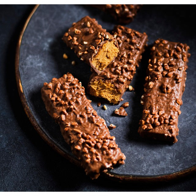 M&S peanut butter chocolate protein bar 55g, imported from the UK