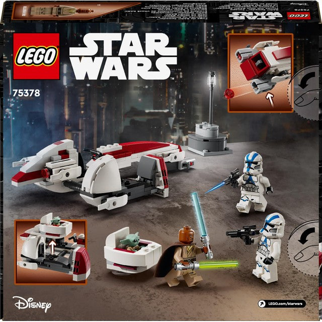 LEGO Star Wars BARC Speeder Escape building toy set, UK version
