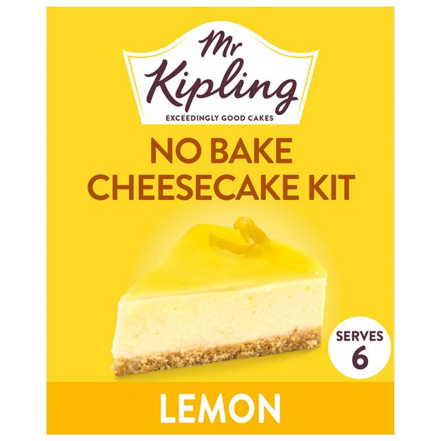 Mr Kipling Lemon No Bake Cheesecake Dessert Kit 230g
