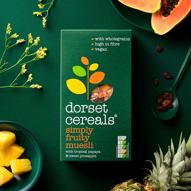 Dorset Cereals Simply Fruity muesli 630g - British product